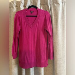 Apt. 9 Women's V-Neck Sweater - Fuchsia